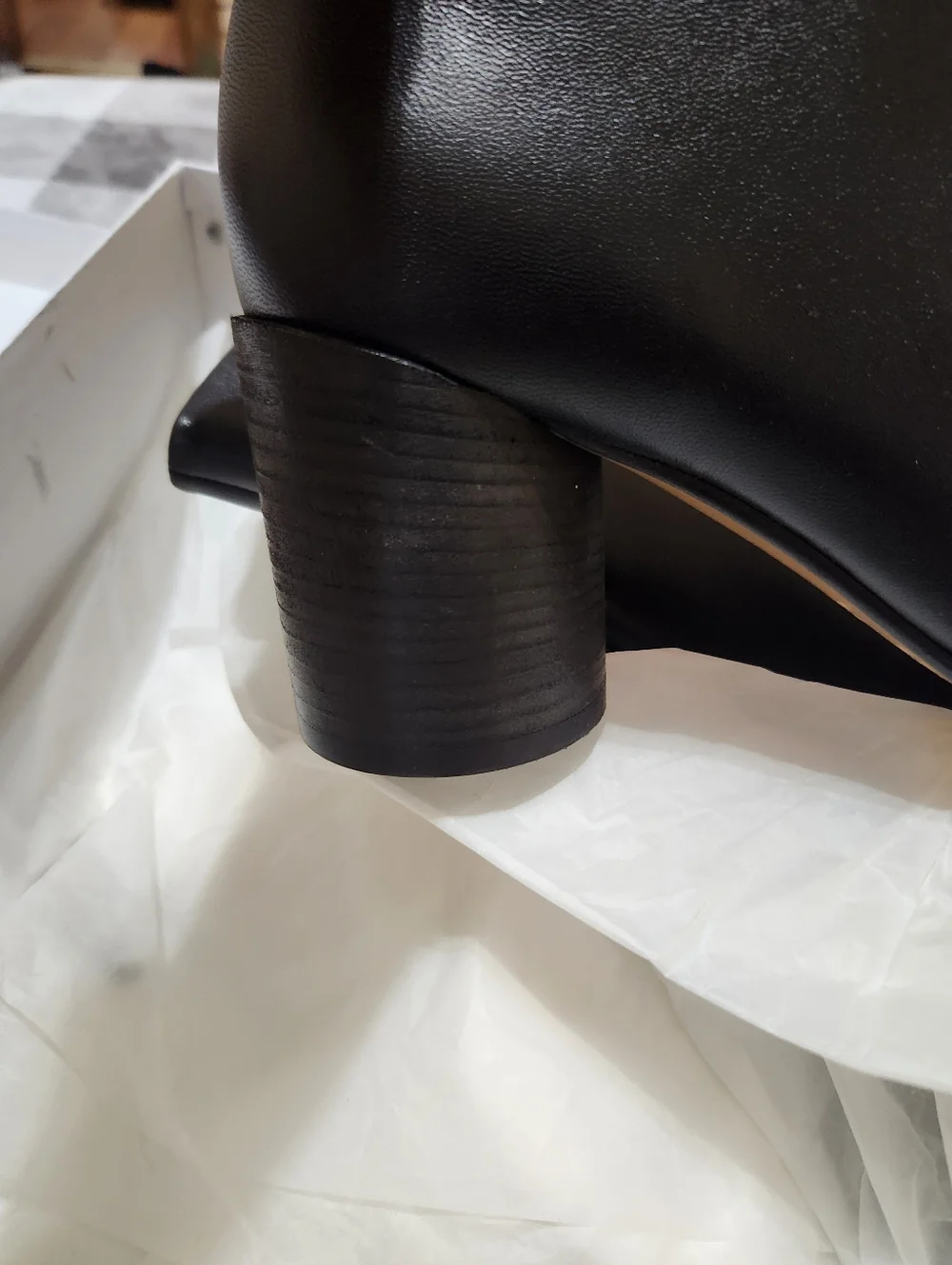 MM6 Maison Martin Margiela Anatomic Ankle Boots In Black New In Box - Picture 10 of 16